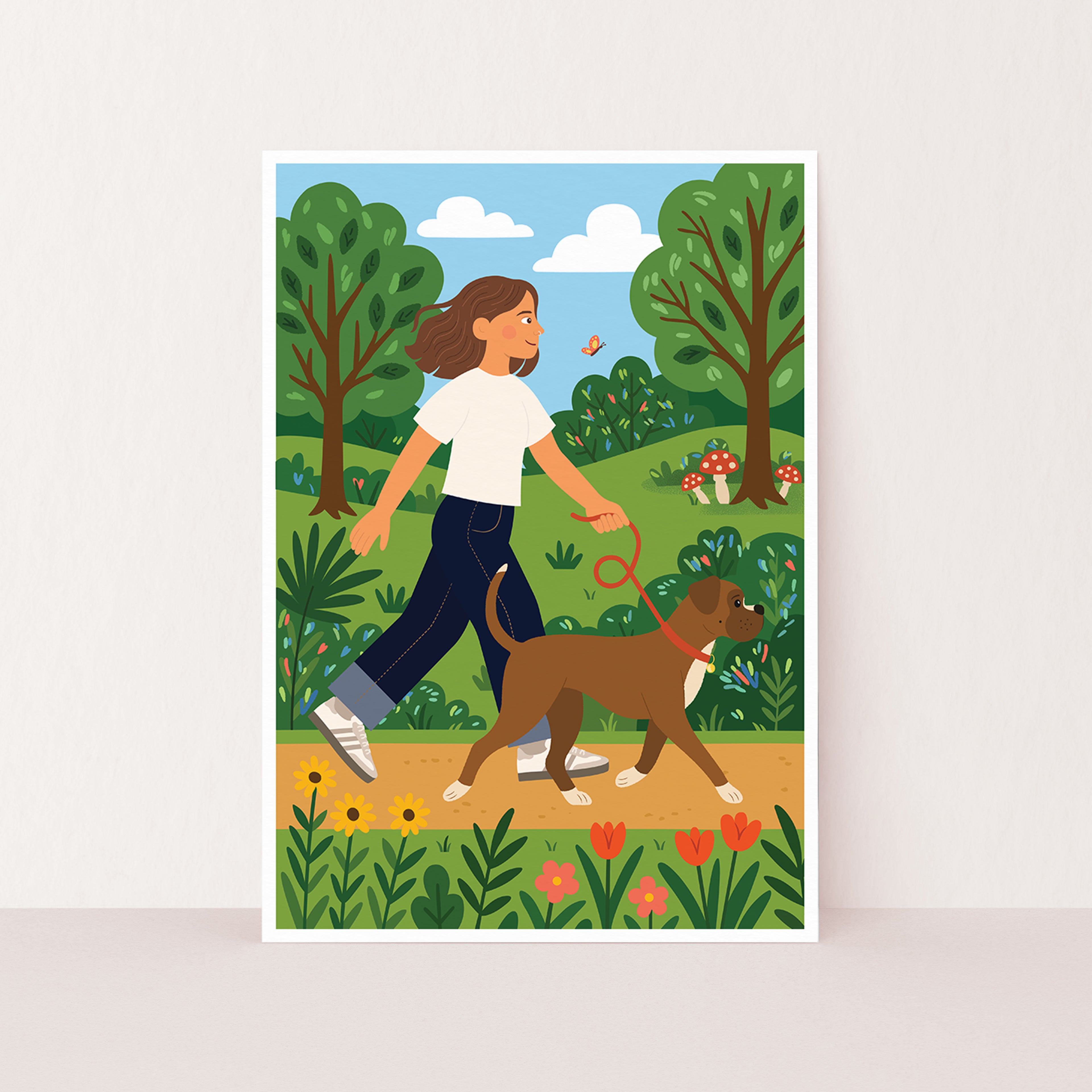 Walk in the Park Print