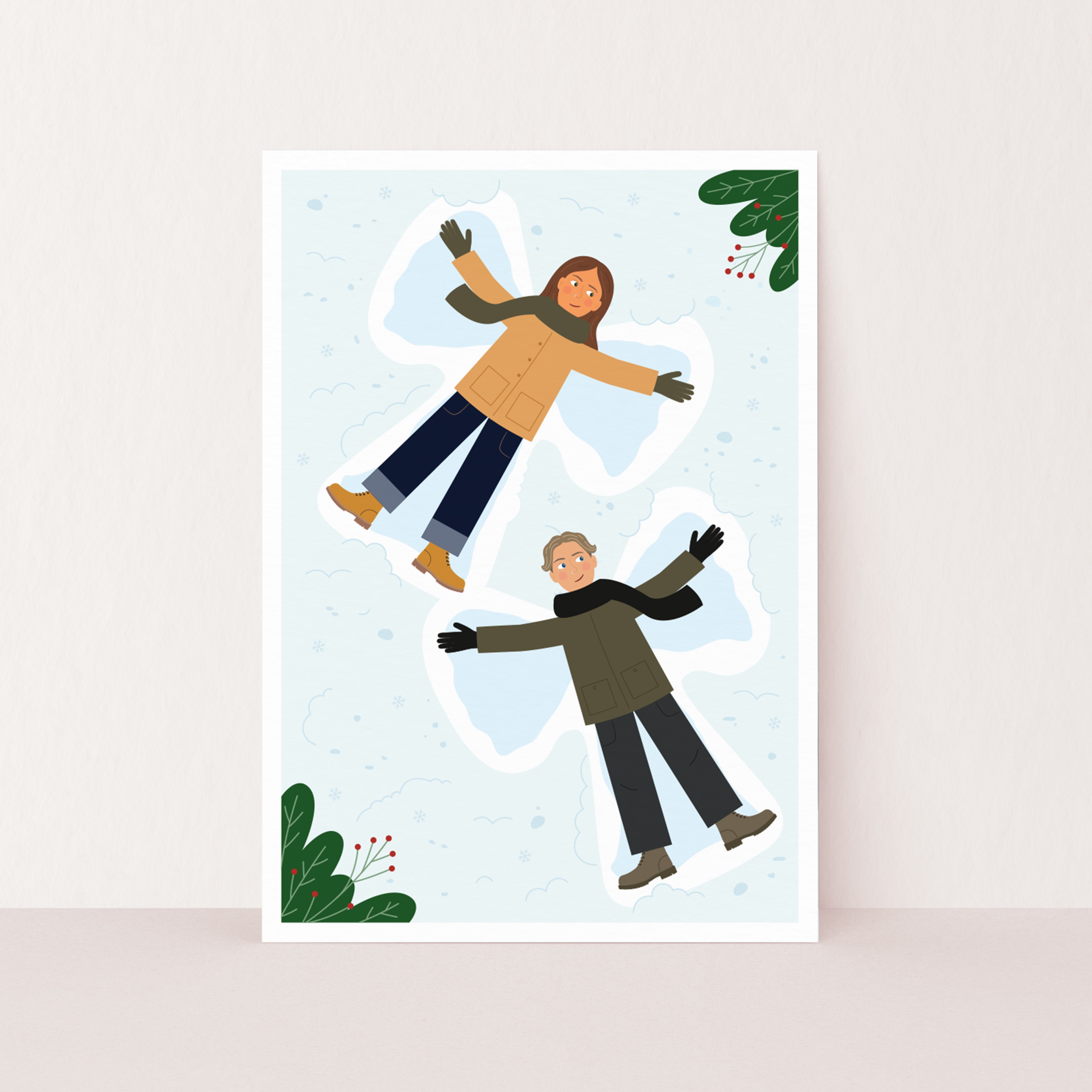 Snow Angels Print