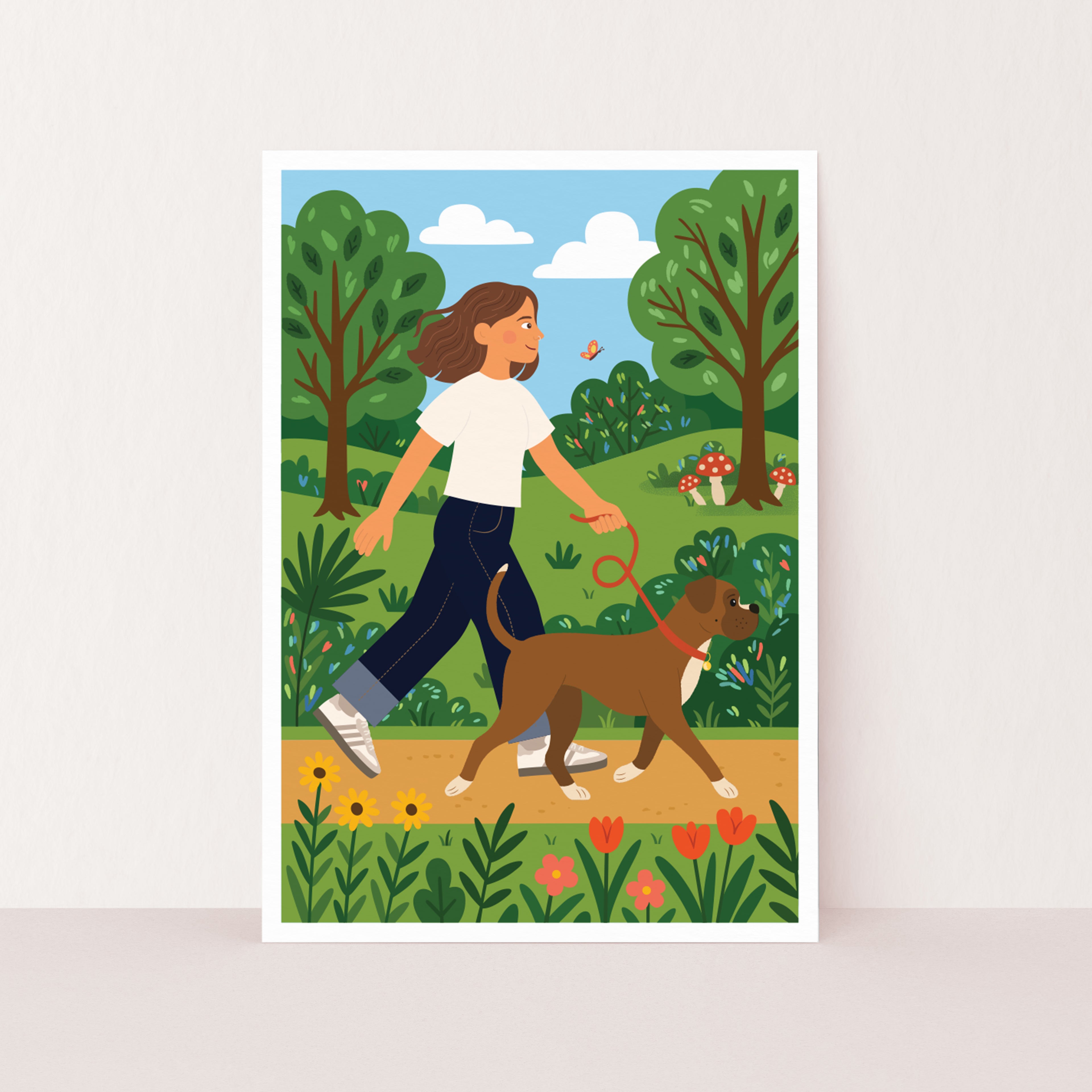 Walk in the Park Print