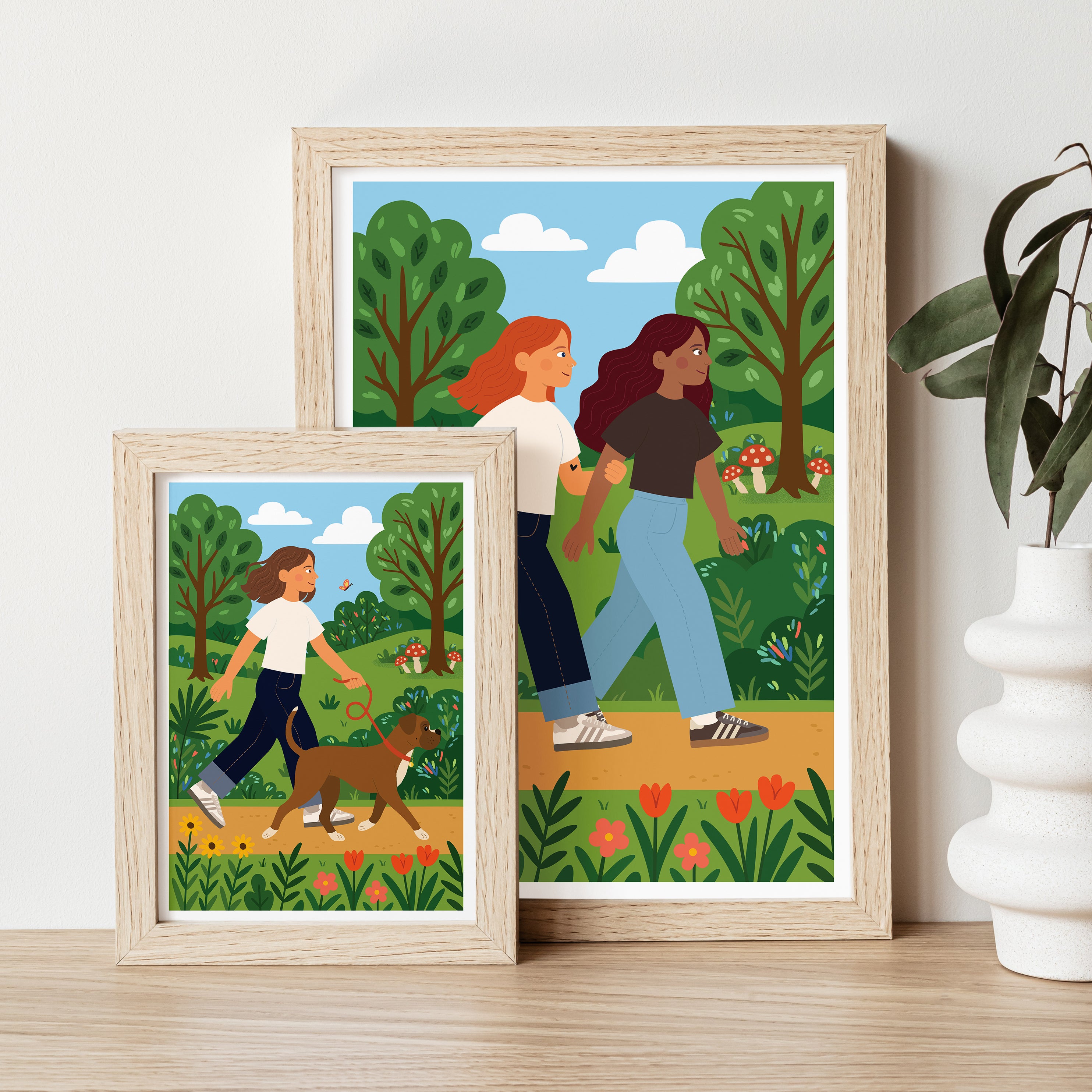 Walk in the Park Print